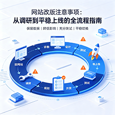 新泰建站-网站改版注意事项：从调研到平稳上线的全流程指南