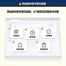 泰安建站-网站制作新手避坑指南：5个最常见的错误与对策