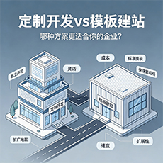 泰安建站-定制开发vs模板建站：哪种方案更适合你的企业？