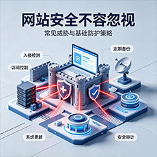泰安建站-网站安全不容忽视：常见威胁与基础防护策略