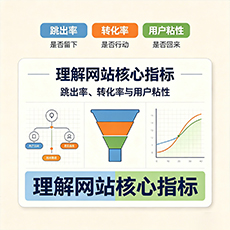 泰安建站-理解网站核心指标：跳出率、转化率与用户粘性